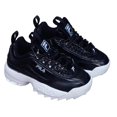 thumbnail image 3 of Tenis Fila Disruptor II Liquid para Niños 17 A 22. 3XM01271-033 negro 17, 3 of 3