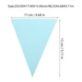 thumbnail image 2 of UPOUART Non-Woven Fabric Triangle Banner Garland for Indoor and Outdoor Party, Carnival, Festival, and Event Decorations, 2 of 8
