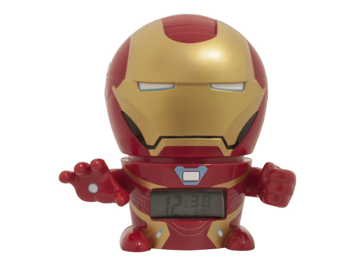 BulbBotz™ Marvel™ Iron Man LightUp Alarm Clock (7.5 inch