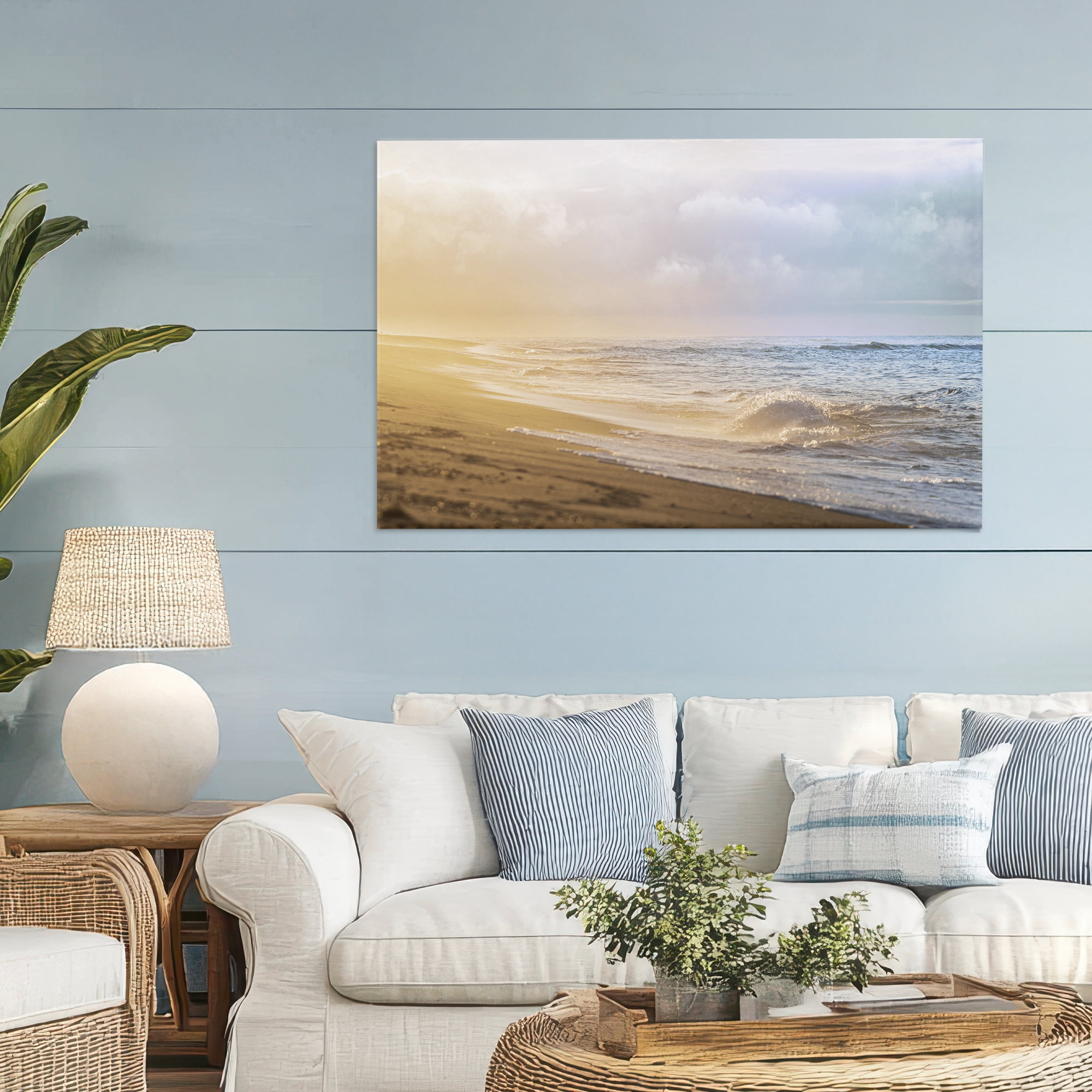 Stupell Industries Gentle Seaside Breeze Canvas Wall Art, design by Marcus Prime