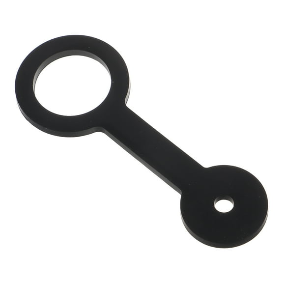 Raindrops Rv Shower Door Travel Latch Black Silicone 1Pack