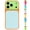 Orange case-Blue, variant on Summer Vibe Dopamine Contrast Color Phone Case for iPhone 17/16/15/14/13 Pro Max Silicone Bumper Clear Acrylic Back Cover for Women Girls 7 Color Pack
