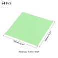 thumbnail image 2 of Unique Bargains Microfiber Cleaning Cloth 6' x 6' Soft Suede for Camera Lens, Green 24 Pack, 2 of 6