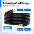 thumbnail image 3 of Caja de toma de corriente exterior Hoodutric con cable de extensión de 8 m, 3 of 7