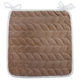 thumbnail image 1 of Cojín para Silla Suave y Lavable Almohadillas para Silla para Comedor, Cocina, Jardín 45x45cm café, 1 of 9