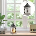 thumbnail image 4 of Nordic Style Wooden Lantern for Candle Display Assorted Color Decorative Hanging Lantern 1Pc, 4 of 8