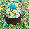 Sprinkle Deco Easter Bunnies and Speckled Eggs Dessert Cupcake Ice cream Cake Decoration Confetti Quin Pearly Sprinkes - 6oz