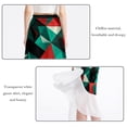 thumbnail image 2 of Pakistan Stylish Chiffon Summer Beach Dress - Women's Fashionable Polyester Strap Sun Dress, 2 of 6