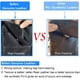 thumbnail image 2 of Bolso bandolera befen de cuero genuino negro para mujer, 2 of 9