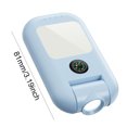 thumbnail image 4 of Llavero Emergencia para Exteriores Sombrero Multifuncional Llave Carga Emergencia para (azul) Azul, 4 of 7