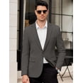 thumbnail image 2 of COOFANDY Men Blazer Casual Sports Coats Classic Blazers Notched Lapel Suit Jacket Lightweight Sports Jacket, 2 of 6