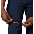 thumbnail image 4 of Pantalón Columbia Silver Ridge Convertible UPF 50 para hombre, color azul marino, 4 of 9