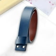 thumbnail image 6 of Segolike Belt without Buckle, Replacement Belt Strap Unisex Heavy Duty Adjustable Accessories Belt Strap without Buckle for Kids Jeans Trousers Pants Blue, 6 of 8