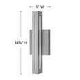 thumbnail image 6 of Hinkley Lighting - Vue - 15W 1 LED Small Outdoor Wall Mount in Modern Style - 5, 6 of 6