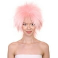 thumbnail image 6 of Funky Punk Collection Women's Wig | Multiple Colors Cosplay Halloween Wig | Premium Breathable Capless Cap, 6 of 106