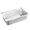 Silver, variant on Yongwei Stainless Steel Butter Dish Stainless Steel Butter Holder 17.6X11X6.5cm Thickened Square Food Container for Meat Vegetable (Silver)