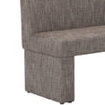 thumbnail image 5 of Milan Laniyah Fully Upholstered Linen Fabric Nook in a Natural Weave, 5 of 5