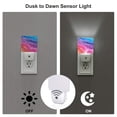 thumbnail image 3 of Balery Rainbow Glitter Cute Luz Nocturna LED con Sensor Automático, Enchufe con Sensor Crepuscular, Luz Suave de 0.5W para Dormitorio, Pasillo, Baño-EU, 3 of 7