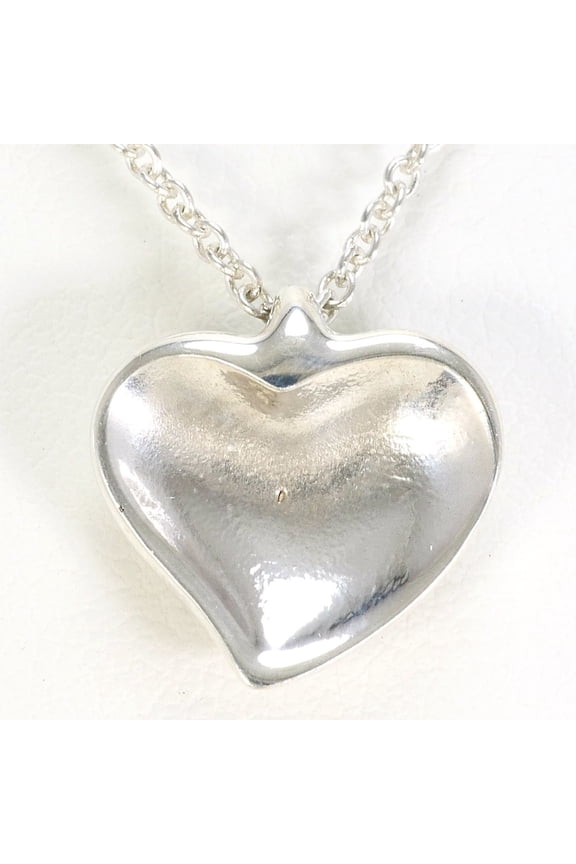 Pre-Owned Tiffany & Co. 925 Sterling Silver Necklace, Approx. 16.5 inches (40cm), Total Weight:...