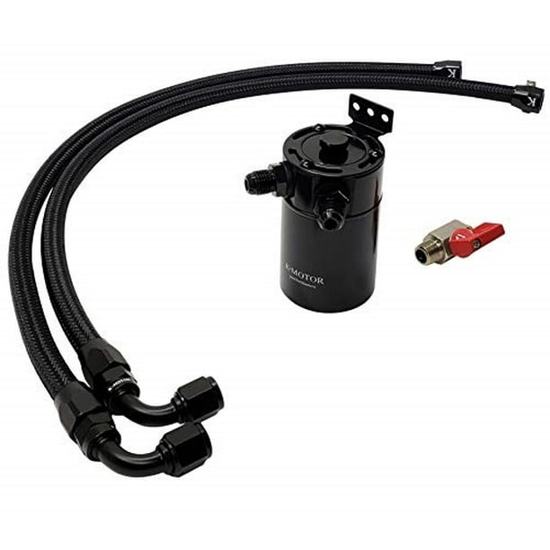 kmotor performance an6 kit universal billet aluminum baffled oil catch