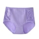 thumbnail image 2 of Puntoco Bragas para mujer, de cintura alta, a la moda, transpirables, suaves, elásticas, ropa interior con bragas para el vientre, 2 of 3