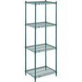 thumbnail image 2 of Global Industrial 18307G 30 x 18 x 74 in. Nexel Poly-Z-Brite Wire Shelving, Green, 2 of 4