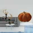 thumbnail image 2 of Estatua de escultura de ciervo,Escultura de ciervo para sala de estar con luz de resina.,Almohadas de calabaza de Halloween,Almohadas de calabaza de Halloween Decoración del hogar, 2 of 8
