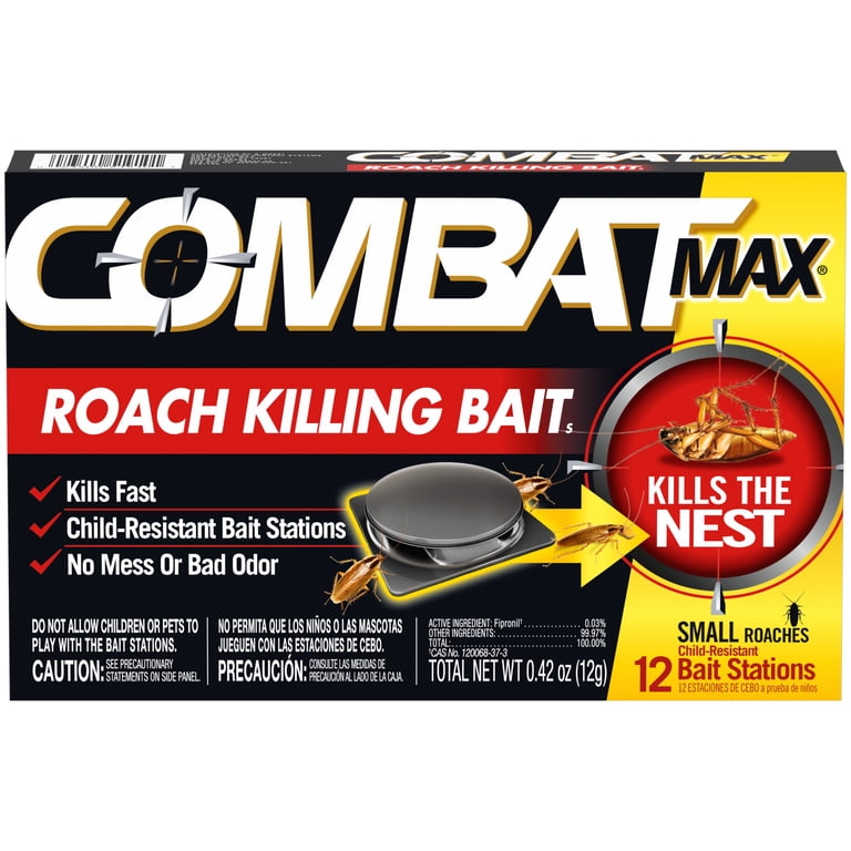 Combat Max Roach Killing Bait Stations, 12 Count photo 1