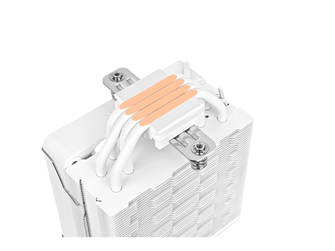 Thermaltake ASTRIA 200 ARGB CPU Cooler; 4 Copper Heat Pipes; 120mm PWM Fan; 500~1800RPM; Single Tower; Intel/AMD; 210W TDP; White; CL-P137-AL12SW-A