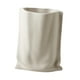 thumbnail image 2 of Jarrón de bolsa de papel plisado, soporte para macetas, decoración de escritorio, florero, florero para oficina, entrada, chimenea, mesa auxiliar,, 2 of 9