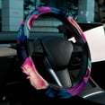 thumbnail image 6 of Monkey 14.5 Inch Printing PVC Leather Car Wheel Cover Steering Wheel Cover Auto Accessories, 6 of 6