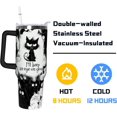 thumbnail image 3 of 40 oz Cat Stainless Steel Tumbler with Handle Straw & Lid Cat Lover Cute Cat Tumbler Cup Travel Coffee Mug Funny Gag Gifts Ideas Cat Gifts for Women Girl, 3 of 4