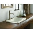 thumbnail image 2 of Kohler 2833-FF 18.25 in. Rectangular Vessel Bathroom Sink with No Overflow - Sea Salt, 2 of 4