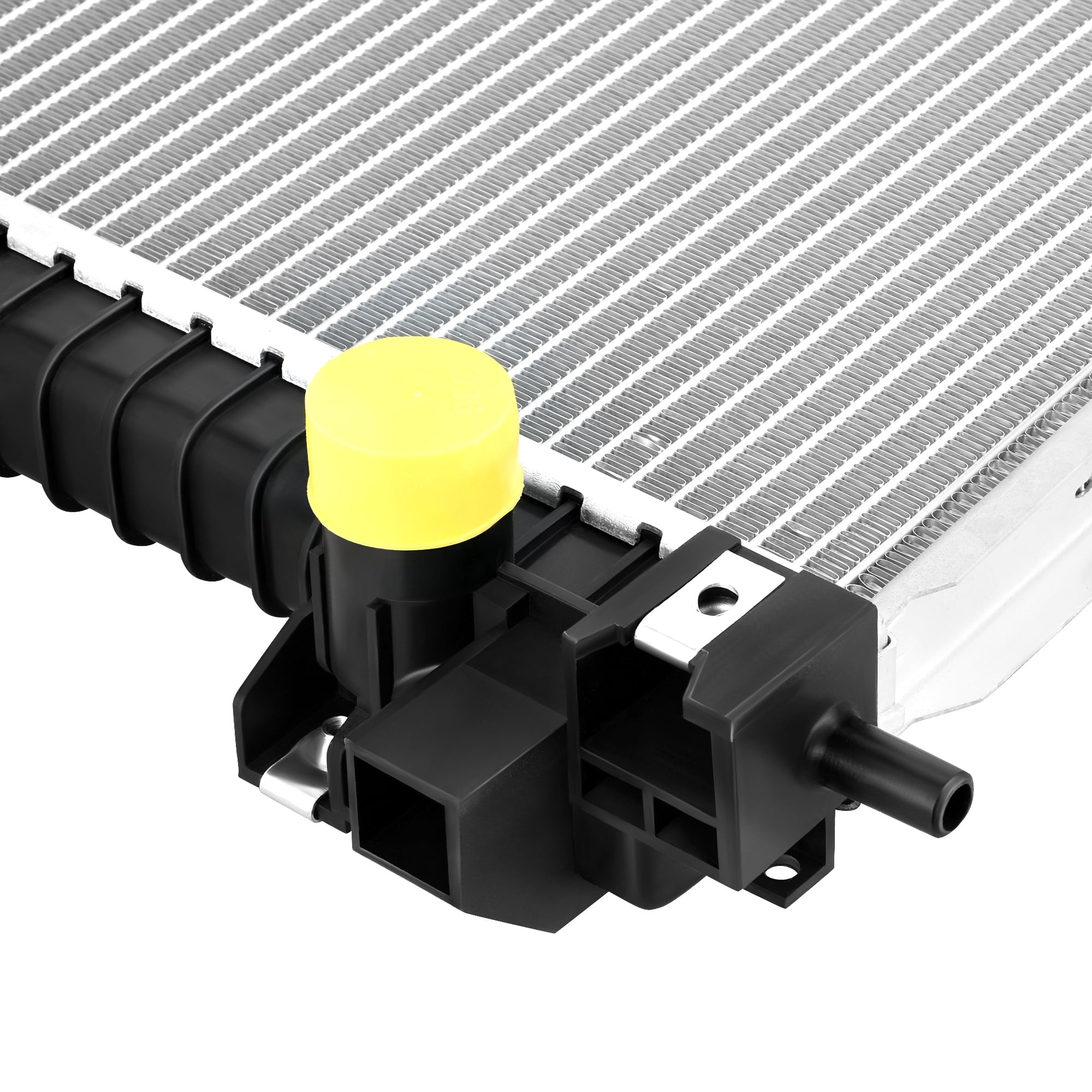 LEDKINGDOMUS Premium Aluminum Radiator for 2010-2016 Cadillac SRX & 2011 Saab 9-4X 3.0L/3.6L V6 – Direct Fit OE Replacement (GM# 20926497, 23428314, 3010549)