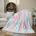 thumbnail image 1 of Plush Fluffy Blanket - Super Soft Blankets Fuzzy Throw Blanket For Bed, Cozy, 1 of 8