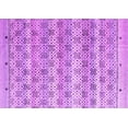 thumbnail image 1 of Ahgly Company Indoor Rectangle Abstract Purple Modern Area Rugs, 7' x 9', 1 of 4