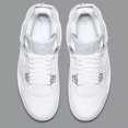 thumbnail image 3 of Jordan Brand New Classic Metallic white Retro High-Tops - Silver Anniversary Edition, 3 of 5