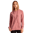 thumbnail image 4 of Women's Lightweight Cotton Single Jersey Active Pullover Hoodie Sweatshirt, Mauve Rose S, 1 Pack, 4 of 4