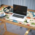 thumbnail image 3 of Long Mouse Pads for Desk,Beige Colorful Dinosaur Pattern Desk Mats on Top Of Desks, Desk Mouse Pad Extra Large with 3mm Non-Slip Base and Stitched Edge for Gaming,Office,Work,Home 35.4"x15.7", 3 of 6