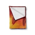 thumbnail image 2 of Tropical Soft Flannel Fleece Blanket, Sunset Cartoon Illustration Beach Summer Starfish Palm Tree Ocean Fantasy Art, Cozy Plush for Indoor and Outdoor Use, 70" x 90", Red Yellow Blue, by Ambesonne, 2 of 6