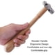 thumbnail image 3 of Mini Martillo Martillo De Bola ANGGREK Mango Largo Ergonómico De Madera Alta Dureza, 3 of 7