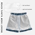 thumbnail image 3 of FORMRS Boys Swim Trunks Quick Dry Mesh Liner Boardshorts Sizes XS-XL, Christmas Santa, 3 of 7