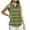 Army Green, variant on Kaemgyyd Women's Golf Tops Lightweight Sleeveless Button down Shirt Summer Fashion Stripe Collar Loose Tank Tee