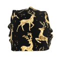 thumbnail image 2 of Kll Christmas Gold Deers Winter Fall Beanie Knit Hats For Men & Women - Warm & Soft Stylish Toboggan Caps For Cold Weather, 2 of 9