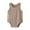 Brown, variant on KAUOD Cotton Soft Sleeveless Bodysuits for Baby Boys Solid Loose Short Romper Toddler New Born Undershirts Tank Top Clothes