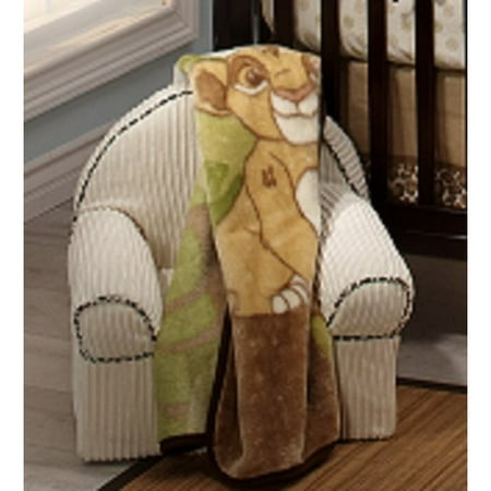 Disney Lion King Urban Jungle Luxury Plush Throw Blanket