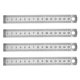 thumbnail image 1 of 4piezas 15cm 6 Pulgadas Regla de Metal Inoxidable Herramienta de Medicion, 1 of 5