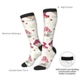 thumbnail image 4 of Naloa Floral Mushroom Thigh High Socks Extra Long Stretchy Sock Women Over Knee High Opaque Stocking Daily Wear, 4 of 6