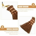 thumbnail image 3 of EIGTHTAIL Dustpan Tea Set Brush Whisk Straw Broom, 3 of 10