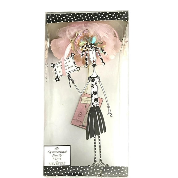 Silvestri My Dysfunctional Family by Joey 'We had to get rid of the kids....the cat was allergic!' Standing Figure, 2005